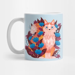 Fox in the Flowers Mug